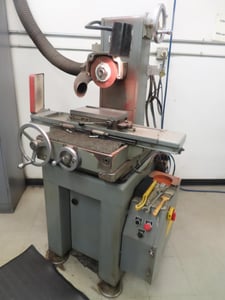 6" x 12" DoAll #G-612M, surface grinder, 7" x 1/2" x 1-1/4" wheel, Walker Ceramax magnetic chuck, 1986