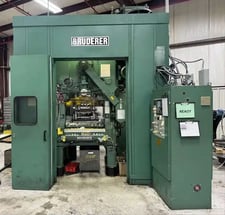 60 Ton, Bruderer #BSTA60IIHL, high speed stamping press, 5/8" to 2-1/2" stroke, 2.5" ram adjustment, 1995