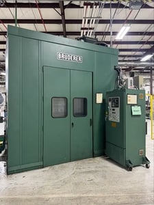 60 Ton, Bruderer #BSTA60IIUSL, high speed stamping press, 0625" to 2" stroke, 2.5" ram adjustment, 1998