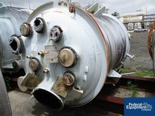 1000 gallon Pfaudler #RS60-1000, Glass-Lined Reactor, Unused, 2000