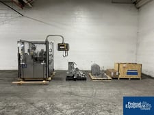 Oystar IWKA #TFS20, Tube Filler, 120 TPM, 14 station, tube feed, Lauer PCS800 Control, 480 V., 2007