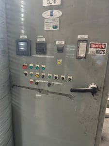 Eisenmann #CL-111, Natural Gas Oven, Industrial Drying Oven, High Temperature Oven, Process Oven, Curing