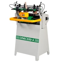 Omec #650A, Automatic Dovetailer, 2.33 HP, 16500 RPM, 40 box/hr, 2000mm/min, new