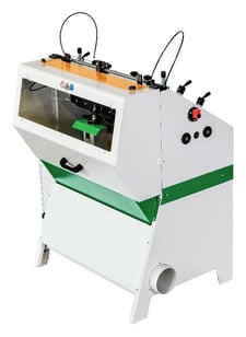 Omec #750, CNC Automatic Dovetail Machine, 18000 RPM, 60 box/hr, 2 axis, new