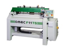 Omec #F11-TS, Automatic Dovetail Machine, 80 box/hr, 18500 RPM, cnc, touchscreen, new
