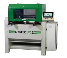 Omec #F12, Automatic CNC Controlled Dovetail Machine, 3.33 HP, 21000 RPM, 4 axes mill, 1000/hr, new