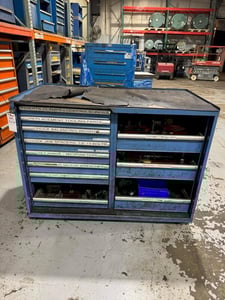 11 Drawer Lista workbench, 30-5/8" x 56-1/4" x 42"