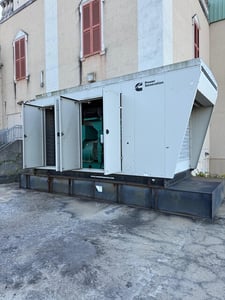 1000 KW Cummins #DQFAD, Diesel Generator, 1341 HP, Cummins QST30-G5 Engine, 277/480 Volts, sound attenuated