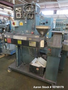 1.5" Davis Standard #150IN-DS-20, Single Screw Extruder, 24:1 L/D, Vented Barrel, 50 HP Gearbox, 42"