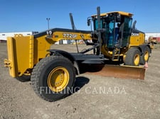 John Deere 772GP, Motor Grader, 6952 hours, S/N: 1DW772GPHLF703110, 2020