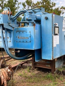 Balemaster #44150G, baler, 44" W x 40" H x 72" L bale, 50 HP, 30 seconds cycle time/tie off time