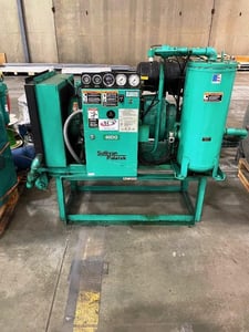 125 psi, Sullivan Palated #DG-40, industrial air compressor, 40 HP, 1750 RPM, 208 V., 2013