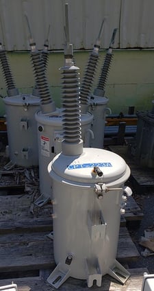 14 KV 25000 V, 14400 V PRI, Sec. 120/72 V SEC, 120/200:1, ABB/KUHLMAN SPOF-150