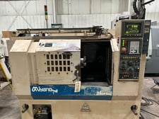 Miyano #LZ-02, 2" Axis turning center w/auto load/unload system, Fanuc 21T, 15 HP, 1998