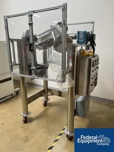 1 cu.ft. Keith Machinery, V Blender, Stainless Steel, 0.25 HP, Control panel, 460 V., 2006