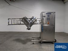 3 cu.ft. Bectochem #GMP, Y Blender, Stainless Steel, cantilever, 2008