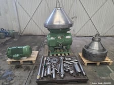 Westfalia #RSB-150-01-776, Self-Cleaning Disc Stack Centrifuge, 300 TPD, Dual Discharge, CIP, 4700 RPM, PLC