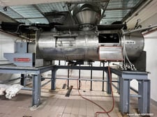 Process All Process-All #2000H, Plow Vacuum Dryer, 2000 liter, 1987