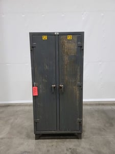 Stronghold, 36" x 24" x 78" heavy duty tool cabinet, 12 gauge construction