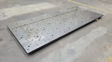 125.5" x 54.5" x 1.5", Precision set-up fixture plate, 2015