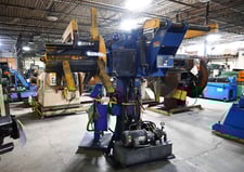 8000 lb. Coe Press Equipment, Double Uncoiler, 24" width, 20-24" ID, 72" outside dimensions, 6x keepers