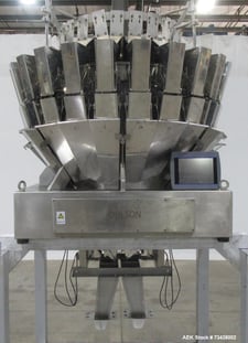 Ohlson #MHW24F, Multihead Scale, 24-Head, 240 Bags/Min, Stainless Steel, 220 V.,