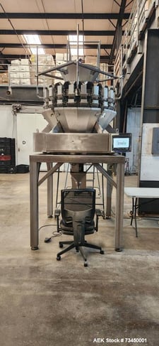 ActionPac #Radial-420, Combination Scale, 20-Head, Dual Discharge, 1.6L Buckets, 110 V., 2021