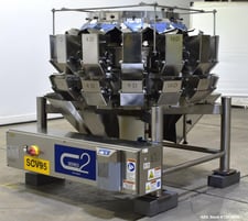 PFM #14C2, Multihead Weigher, 14-Head, 5000g Capacity, 180 WPM, 230 V.
