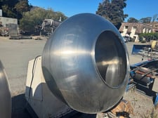 Image for 48" Sainless Steel coating pan, polished interior