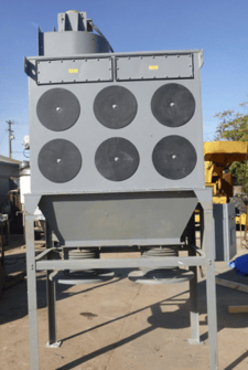 1500 sq.ft., Air Cleaning Technology #ACT2-6, 6 cartridge dust collector