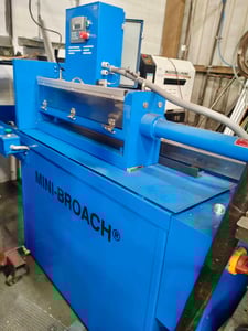 2.5 Ton x 28" stroke, Mini Broach #3A, Broaching Machine, 65 FPM, PLC, 40 gallon, 2019
