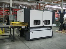 52" x 6" Timesavers #3341-23-2001, Planer Sander, 4-Head, 15-45 FPM, 33-38" passline, 5765 CFM, unused