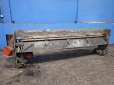 10.3' Potter & Johnston Machine, Plate Bending Roll