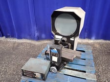 14" Microvu #H14, Optical Comparator, w/Lens, 50-60 CPS, 3 Amps, 117 V