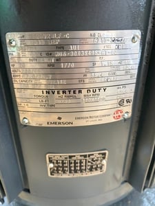 20 HP 1800 RPM Usem/nidec, Frame 265TPA-12, VHS, vertical hollow shaft, vertical hollow shaft, 230/460 Volts