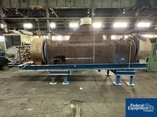 14" x 156" Bartlet & Snow, Rotary Kiln, brick line, direct fired, 22" diameter tube, 500,000 BTUH