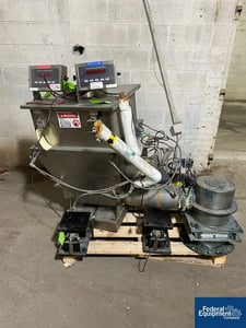 2" MetalFab #BWP2-KE00, Loss In Weight Feeder, Stainless Steel, 2017