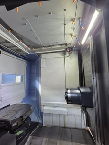 Daewoo Doosan #NHM-5000, CNC horizontal machining center, 150 automatic tool changer, 6000 RPM, #50, 4-Axis