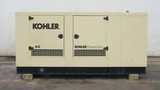80 KW Kohler #KG80, Natural gas / propane generator set, 277/480 Volts, 83 hours, 126 HP @ 1800 RPM