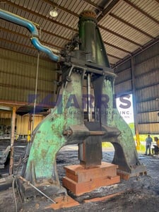 12000 lb. Chambersburg #12K, forging hammer, 120" btwn housing, 48" W x 76" platen