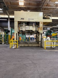 660 Ton, PTC #MMP2-600M-144-60, straight side double crank, 22" stroke, 54" Shut Height, 12" adj., 144"