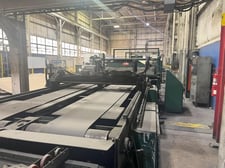 60" x .25" Rowe #20050-DSV, Cut-To-Length line, 60" mandrel, 19"-24" ID, hold down, coil car, 9" roll