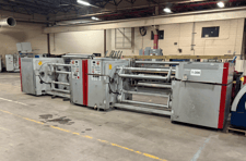 Comexi, 58" wide turret unwind with slicing, 32" diameter, 1100 FPM, 2003
