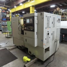 Hardinge #GS-51, CNC Turning Center, 3" PH W/LNS Bar Feeder (Needs Sub Spindle Work), 2000" mm between