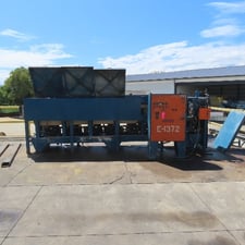 27 cu.ft. Almco #V-26TF, Continuous Thru-Feed Vibratory Tub Machine, 13' Length, 3-Phase, 460 V.