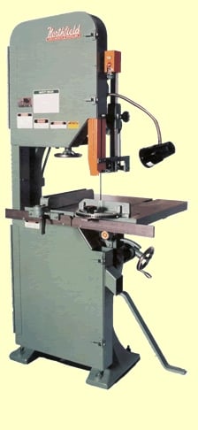 20" Northfield, Band Saw, 25" x 25" table, 1-3/8" x 20" wheel, new