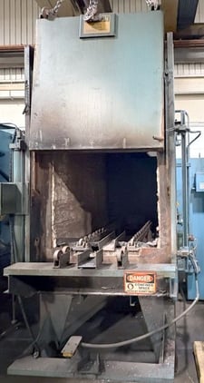 36" width x 36" H x 48" D AFC #36-48-36, gas fired batch-temper furnace, 1250&deg;F