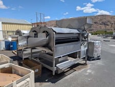Vanmark, peeler, washer, scrubber, dual drum, Stainless steel