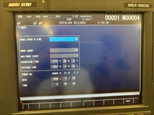 Mori Seiki #NL-2500SY/700, CNC lathe, 22.8" swing, 10" chuck, 3.1" bar, 14" dia., 27.7"lgth, Y-Axis, 12