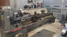 21" x 120" Clausing Colchester engine lathe, Trak X-Axis digital read out, 3 & 4-jaw chuck, coolant system
